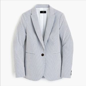 J. Crew Parke blazer in stretch seersucker NWT